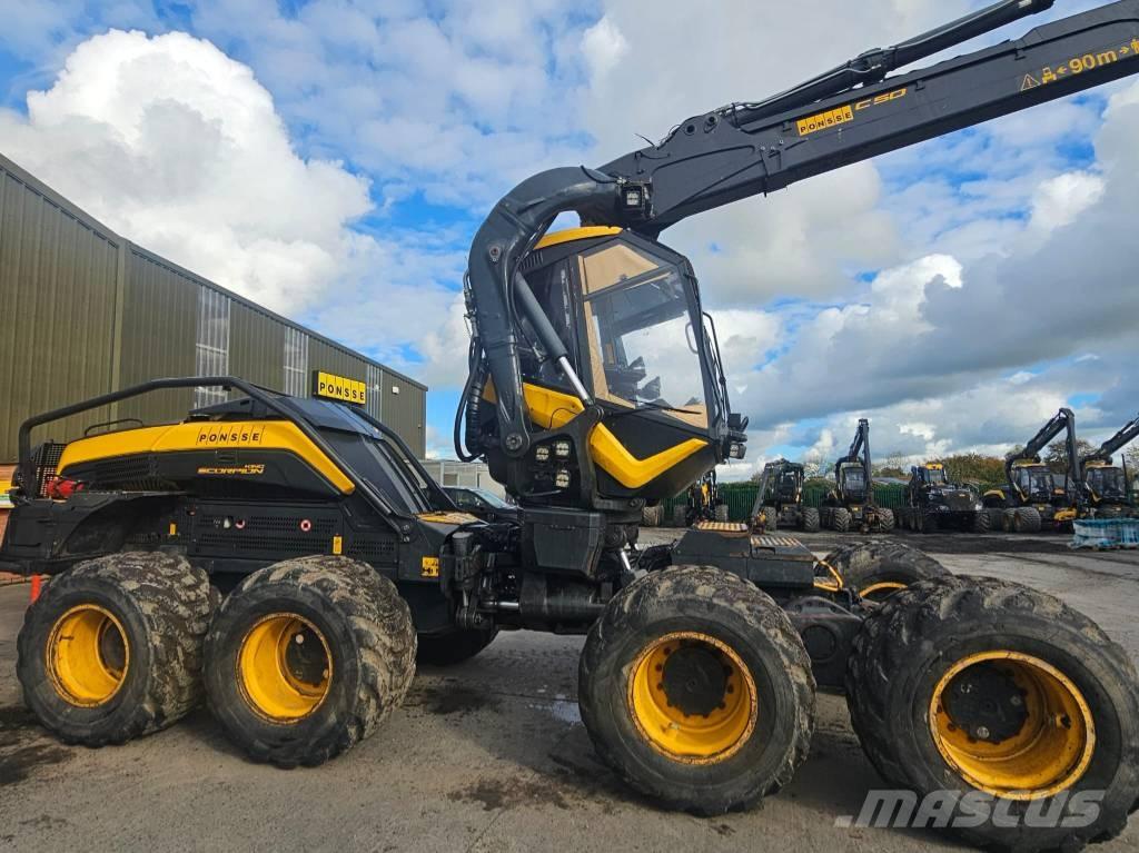 Ponsse Scorpion King Processadores florestais