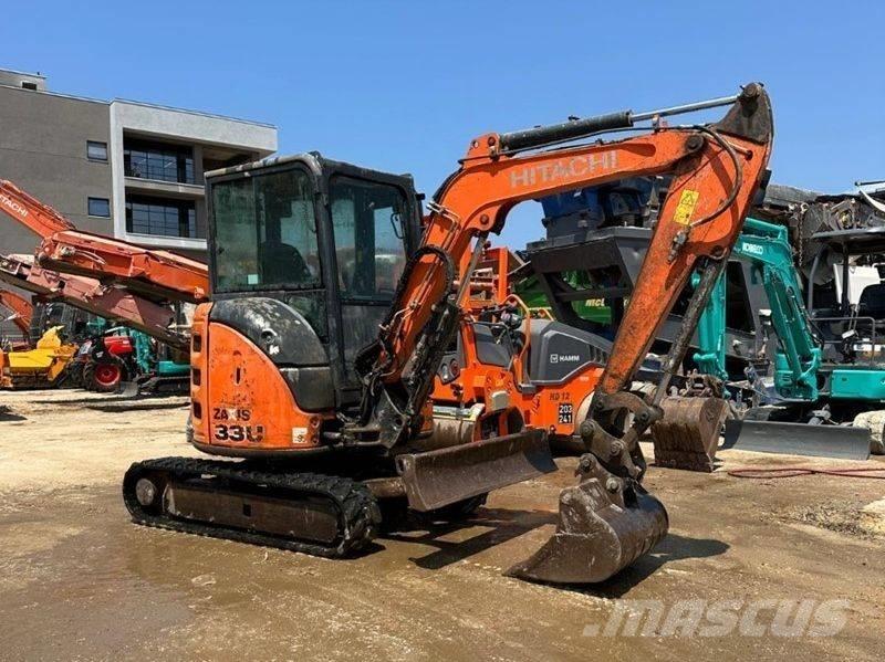 Hitachi ZX 33 U-5 Miniescavadeiras