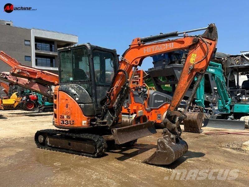 Hitachi ZX 33 U-5 Miniescavadeiras
