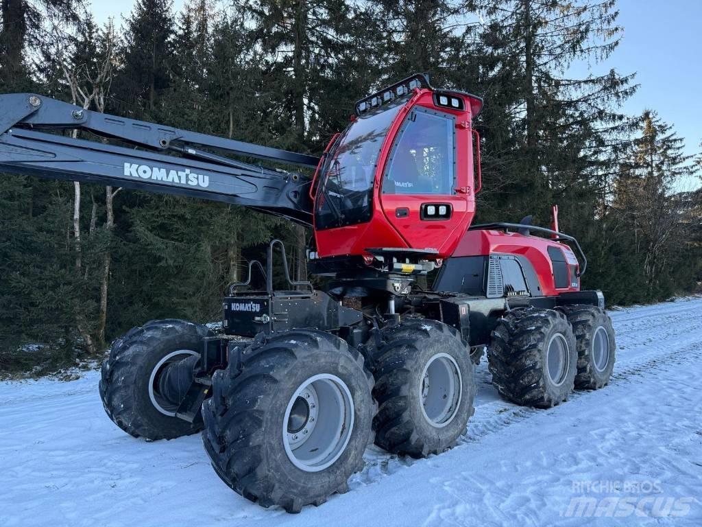 Komatsu 931 XC Processadores florestais