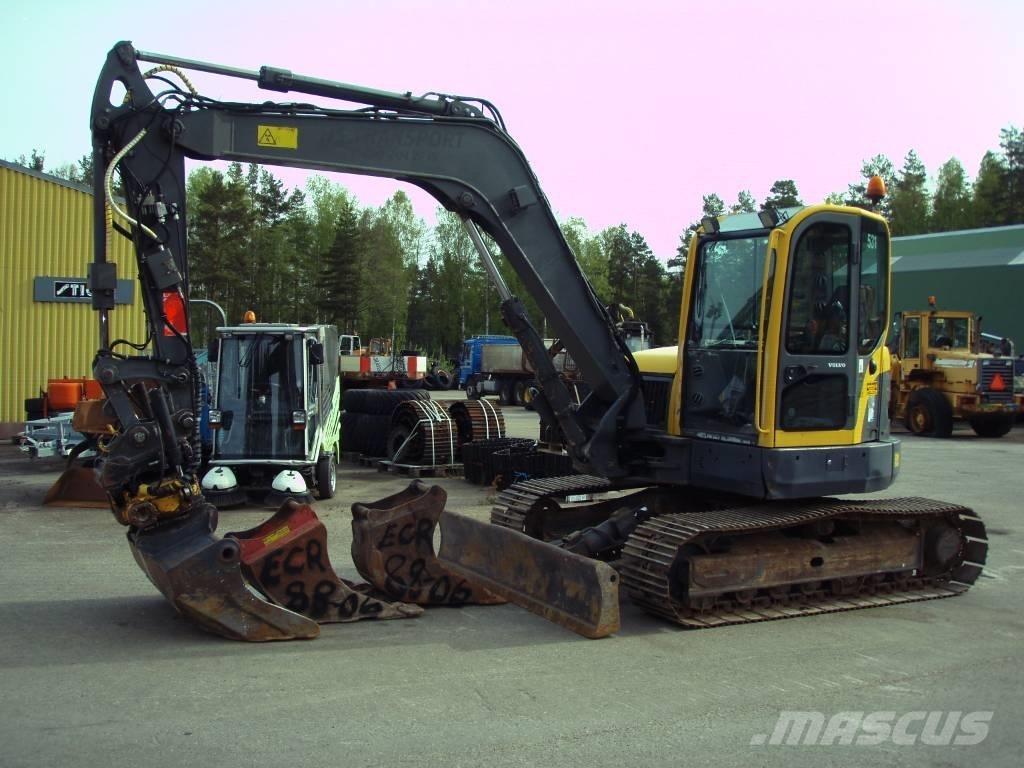 Volvo ECR 88 Escavadoras Midi 7t - 12t