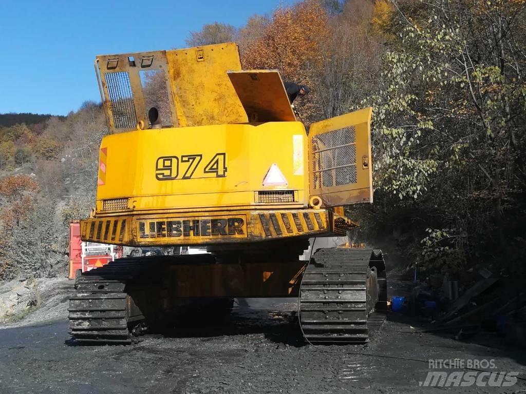 Liebherr 974 Escavadeiras de esteiras