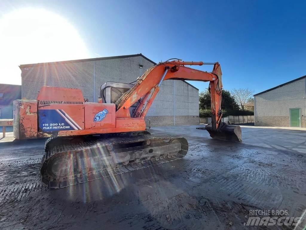 Fiat Hitachi LC200 Escavadeiras de esteiras