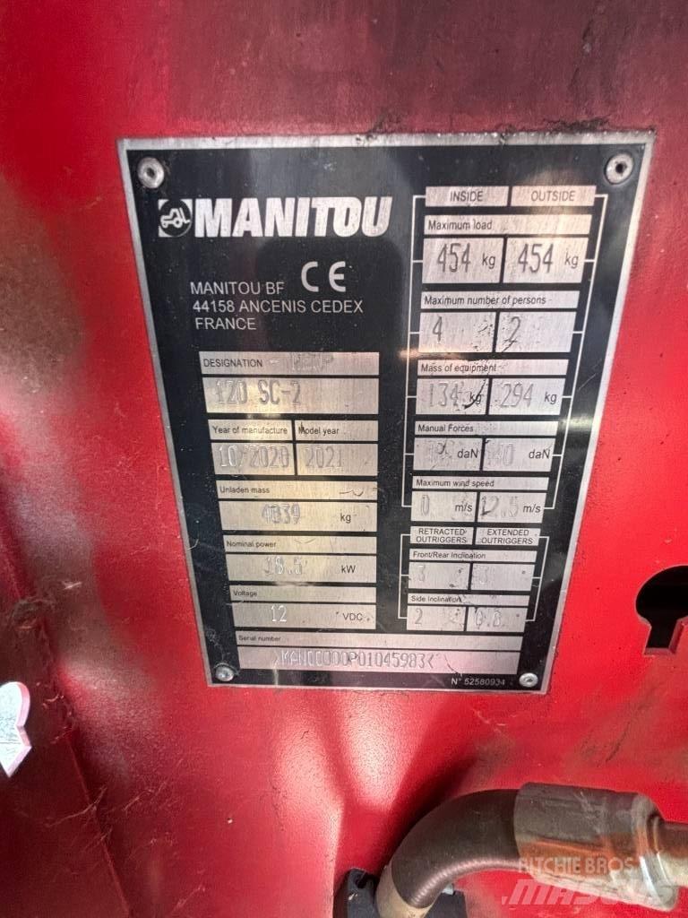 Manitou SC 120 Elevadores de tesoura