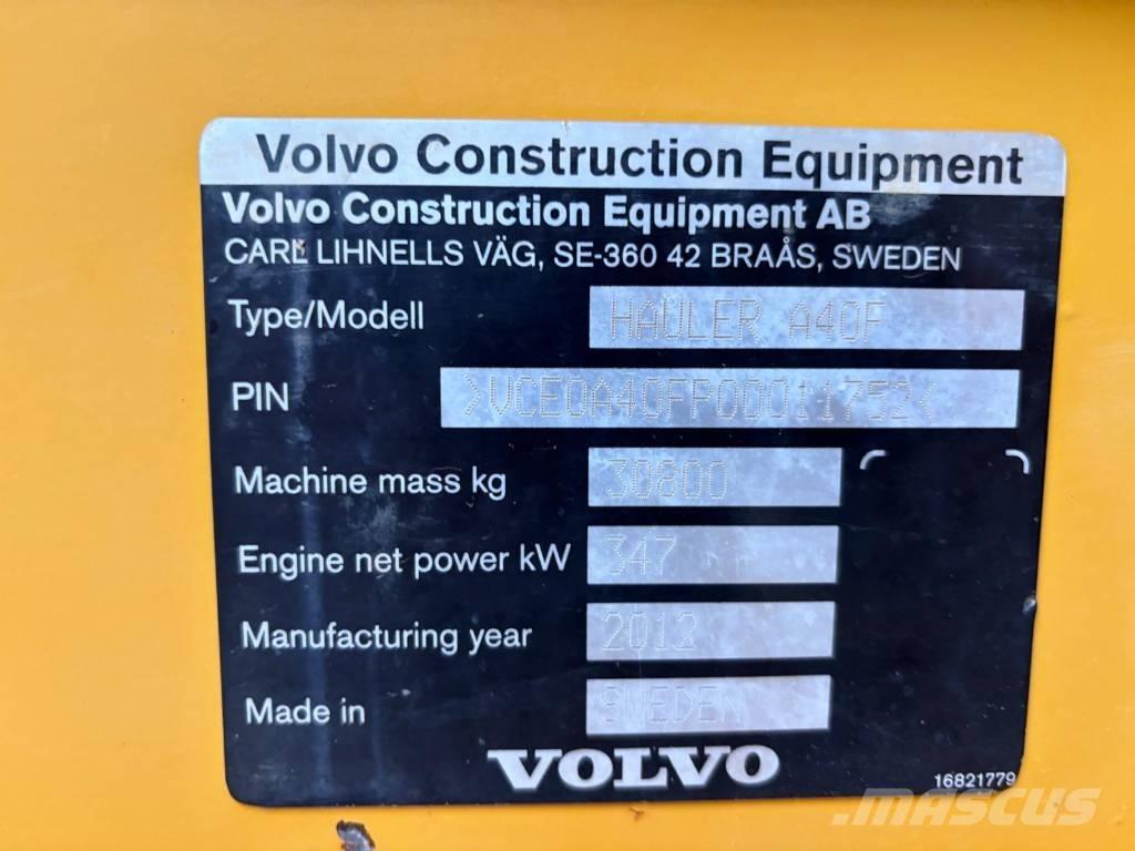 Volvo A 40 F Caminhões articulados