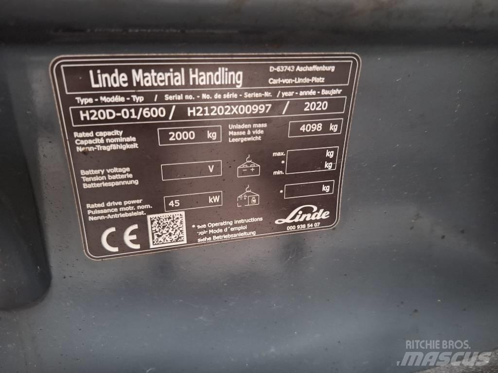 Linde H 20 D Empilhadores Diesel