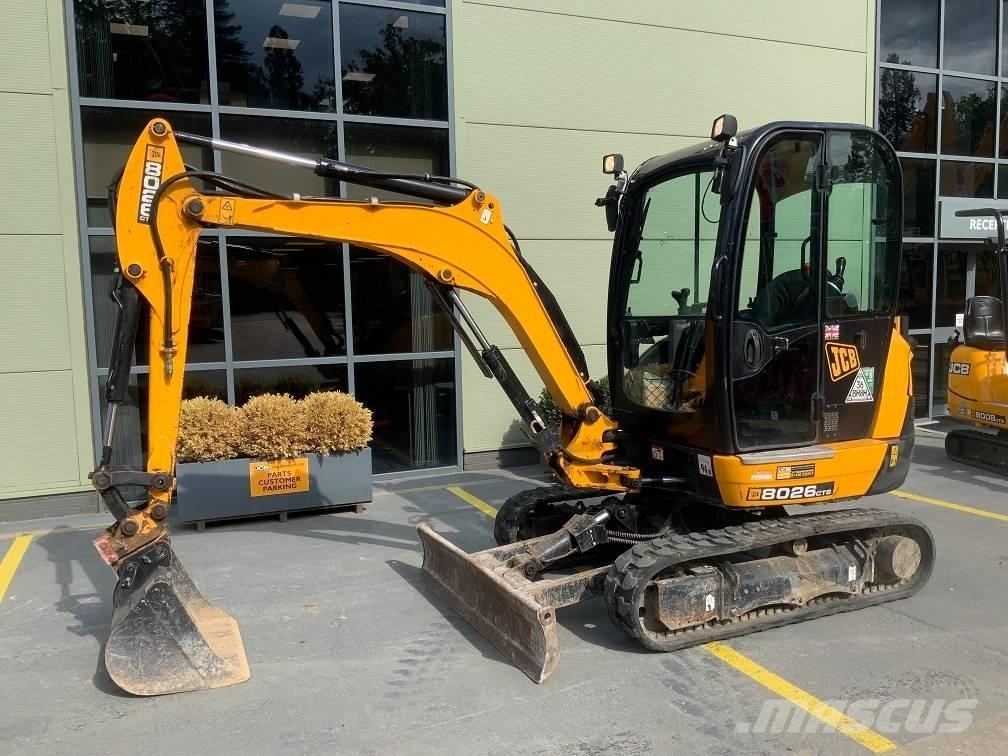JCB 8026 CTS Miniescavadeiras