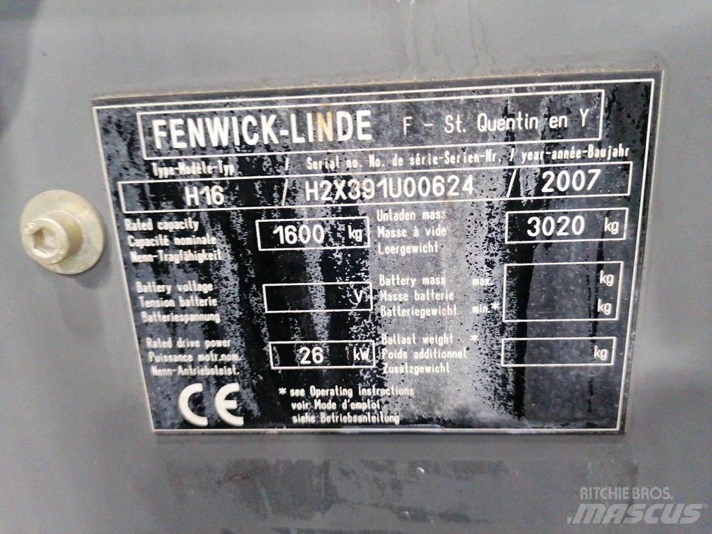 Linde H16D Empilhadores Diesel