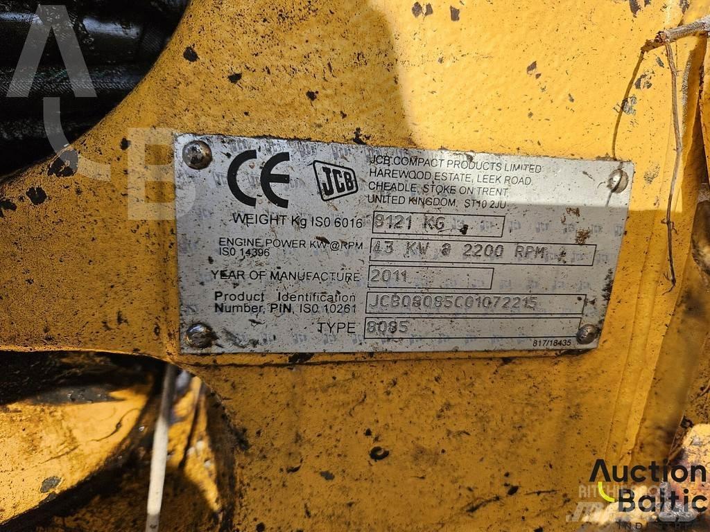 JCB 8085 Escavadoras Midi 7t - 12t