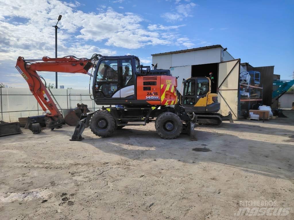 Hitachi ZX 145 Escavadoras de rodas