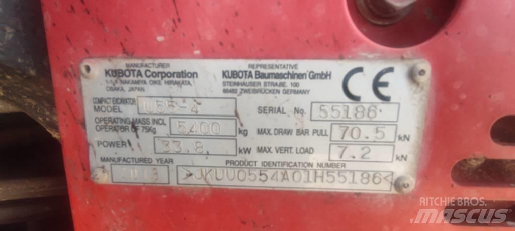 Kubota U 55-4 Miniescavadeiras