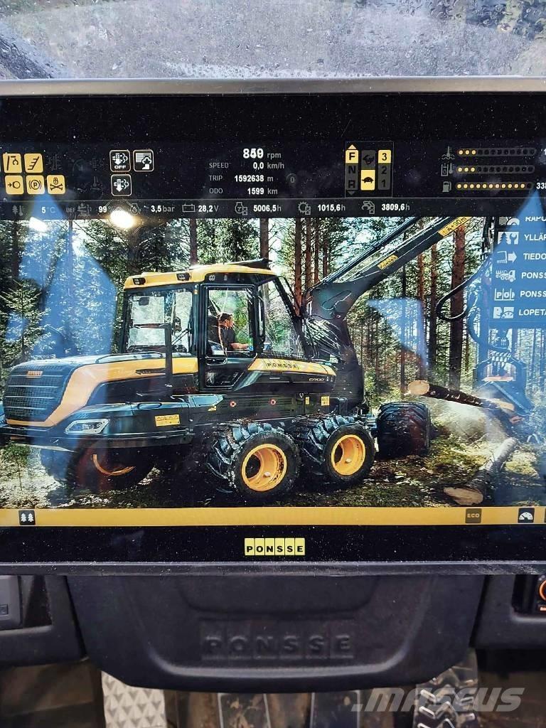 Ponsse Ergo Processadores florestais