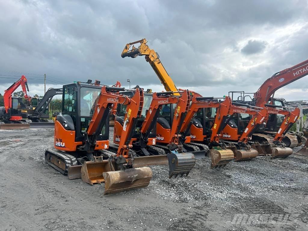 Hitachi ZX 26 U-6 Miniescavadeiras
