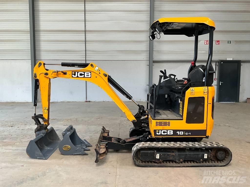 JCB 18 C-1 Miniescavadeiras