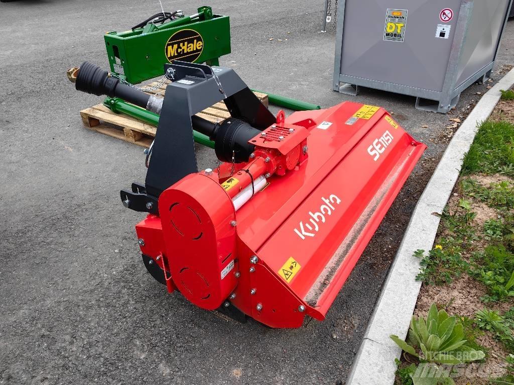 Kubota SE 1151UB Gadanheiras e cortadores de folhas para pastos