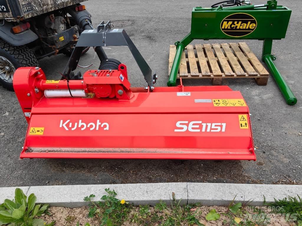 Kubota SE 1151UB Gadanheiras e cortadores de folhas para pastos