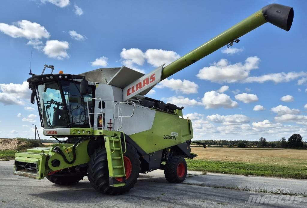 CLAAS Lexion 670 Ceifeiras debulhadoras