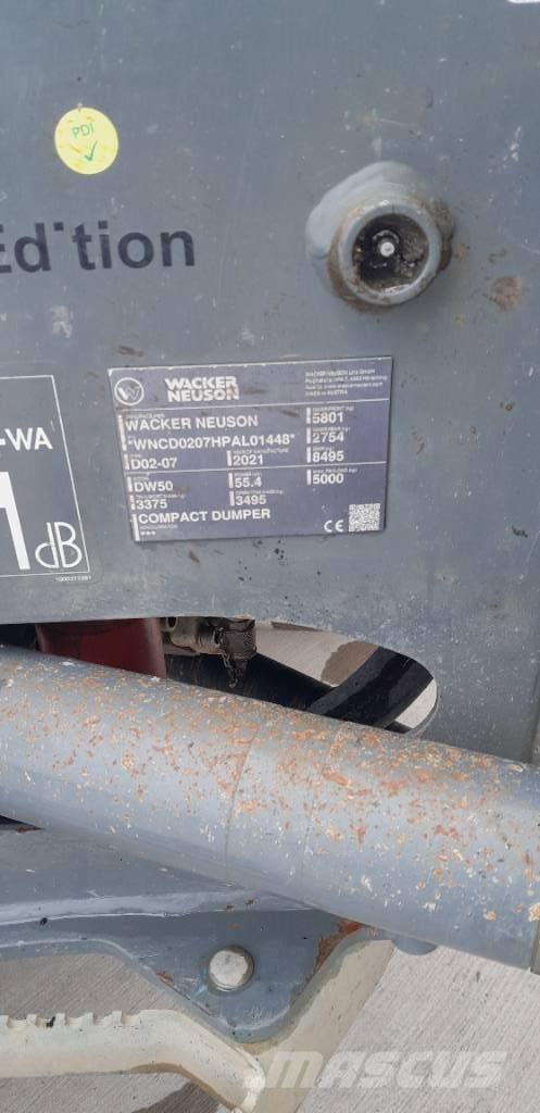 Wacker Neuson DW 50 Dumpers de obras