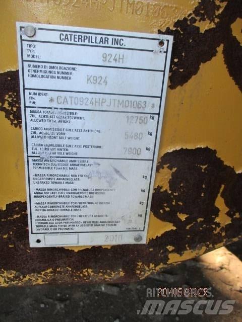 CAT 924 Carregadeiras de rodas