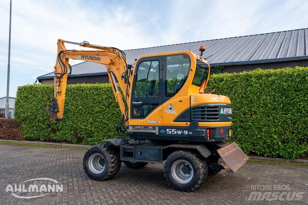 Hyundai R55W-9A Escavadoras de rodas