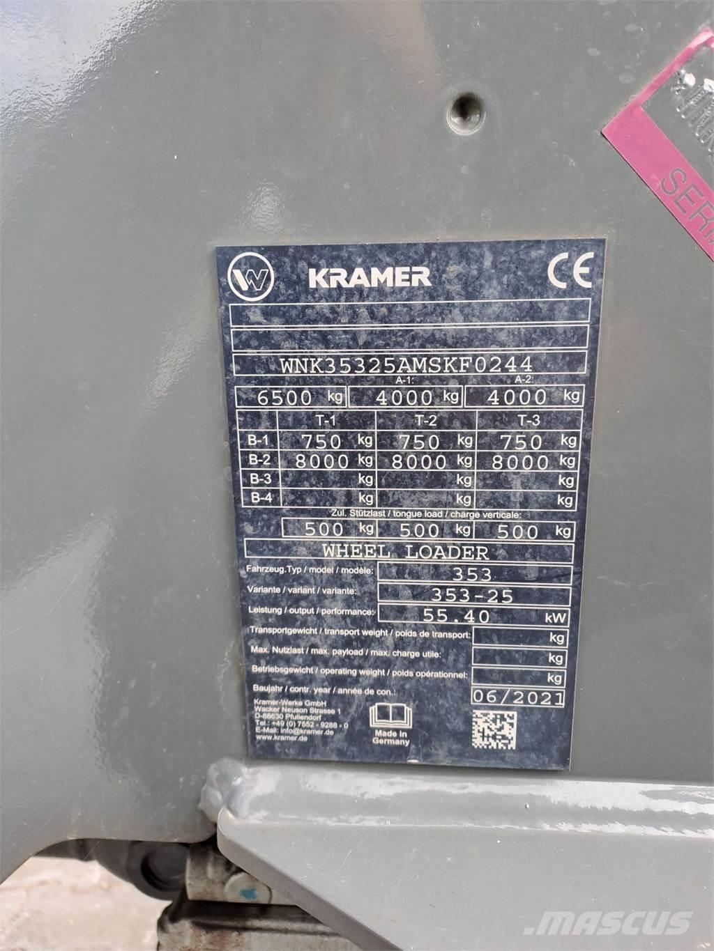 Kramer 5095 Carregadeiras de rodas