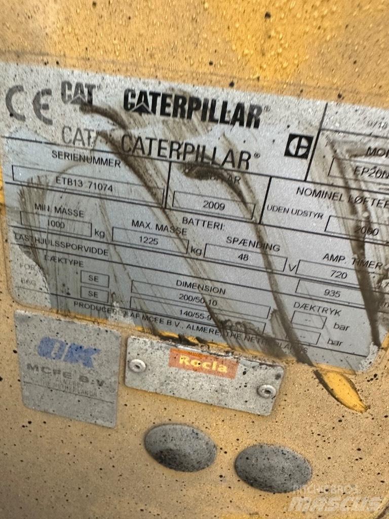 CAT EP20 Empilhadores eléctricos