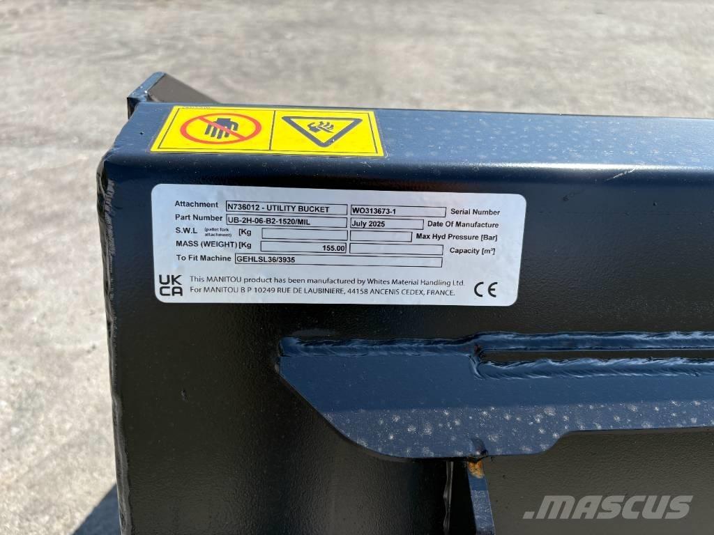 Manitou N736012 Baldes