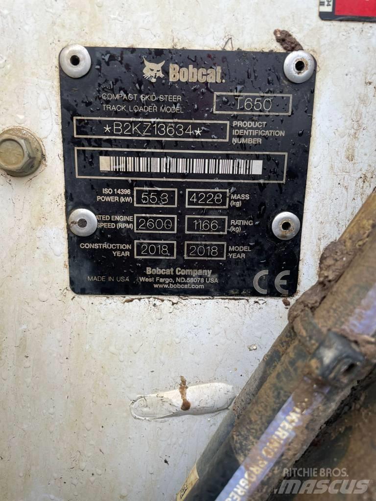 Bobcat T 650 Minicarregadeiras