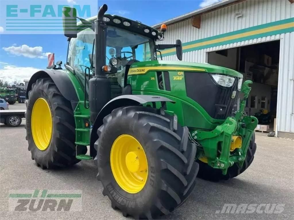 John Deere 6r215 Tratores Agrícolas usados