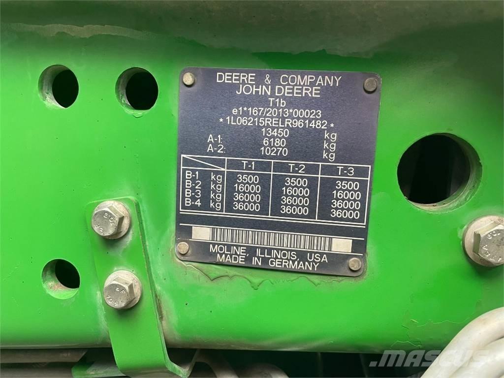 John Deere 6215R Tratores Agrícolas usados