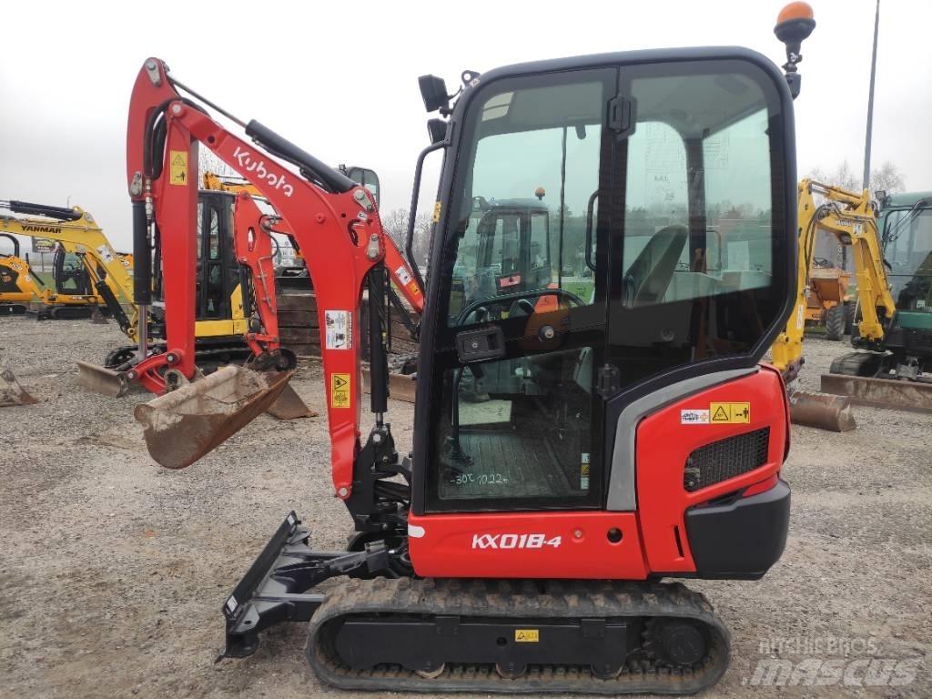 Kubota KX 018-4 Miniescavadeiras