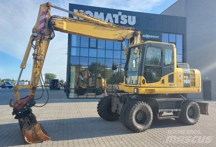 Komatsu PW160-8 Escavadoras de rodas