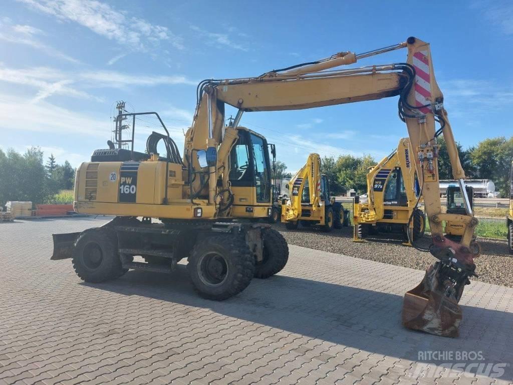 Komatsu PW160-8 Escavadoras de rodas