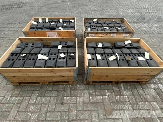 Rubber Pads Chains / Rastos