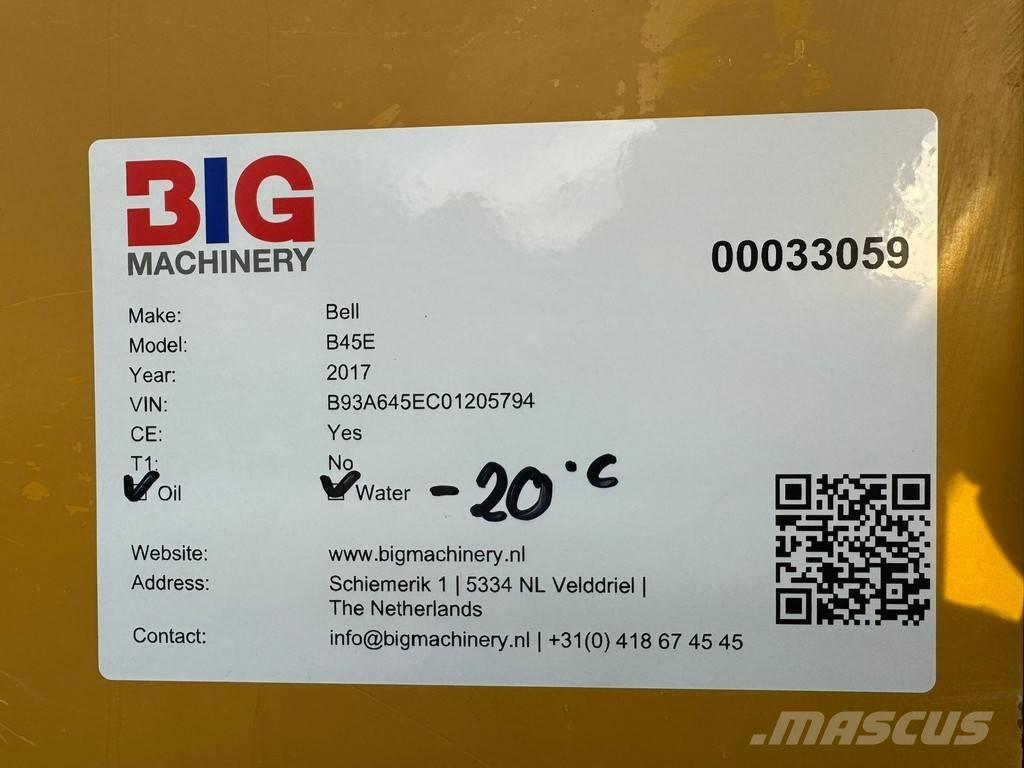 Bell B45E Caminhões articulados