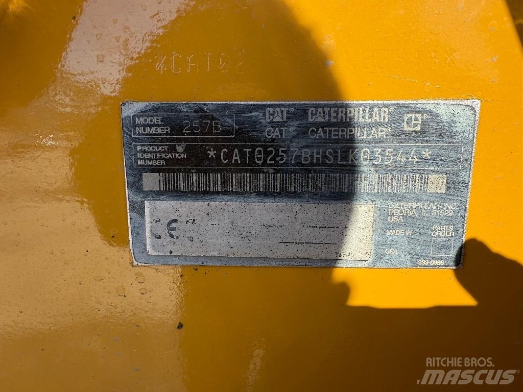 CAT 257 B Carregadoras de lagartas