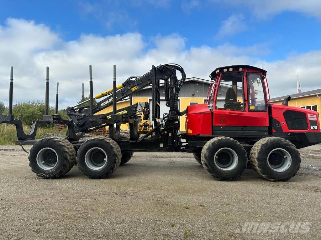 Komatsu 875 Forwarders florestais