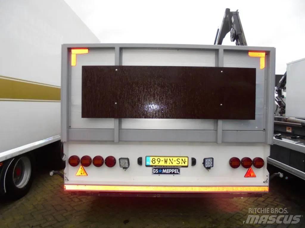 GS AN- 2000 + 2 AXLE Reboques estrado/caixa aberta