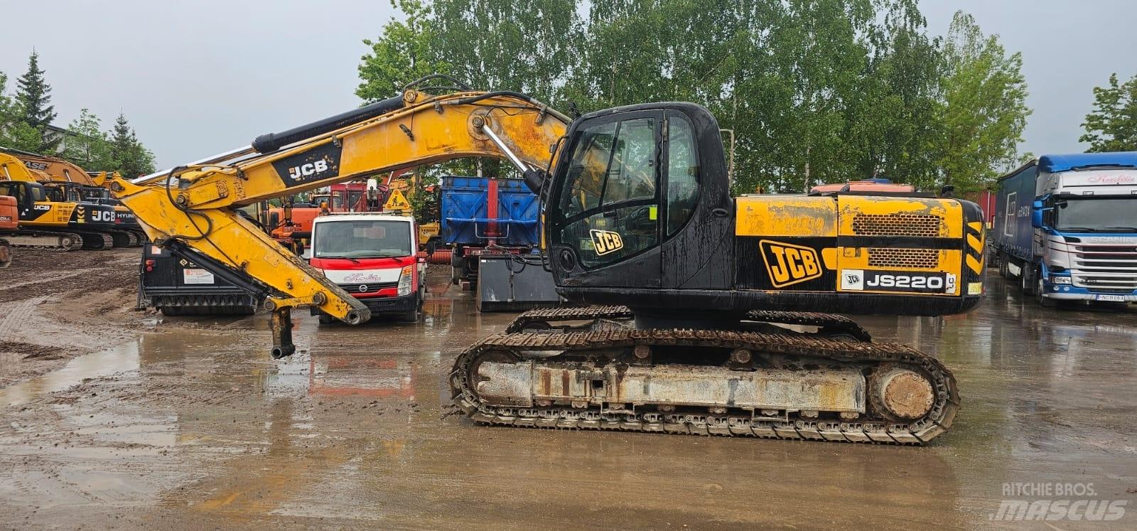 JCB JS 220 LC Escavadeiras de esteiras