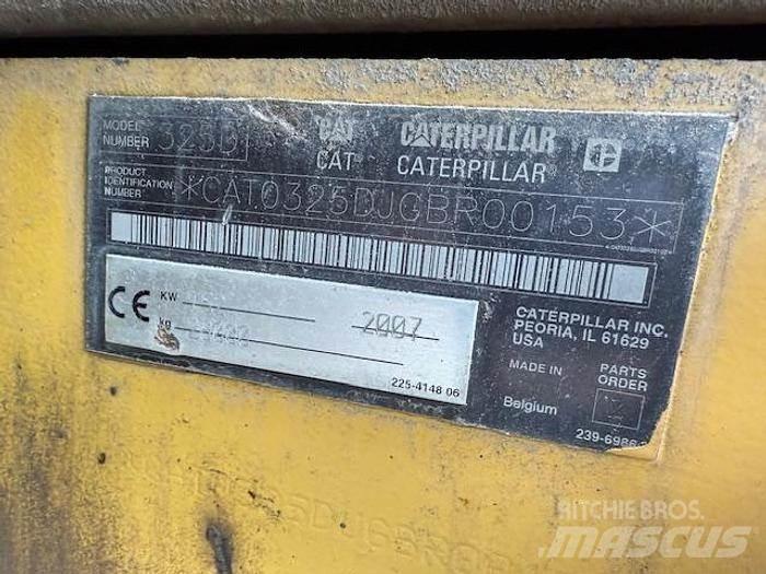 CAT 325 DLN Escavadoras especiais