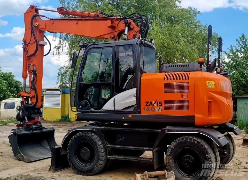 Hitachi 140W Escavadoras de rodas