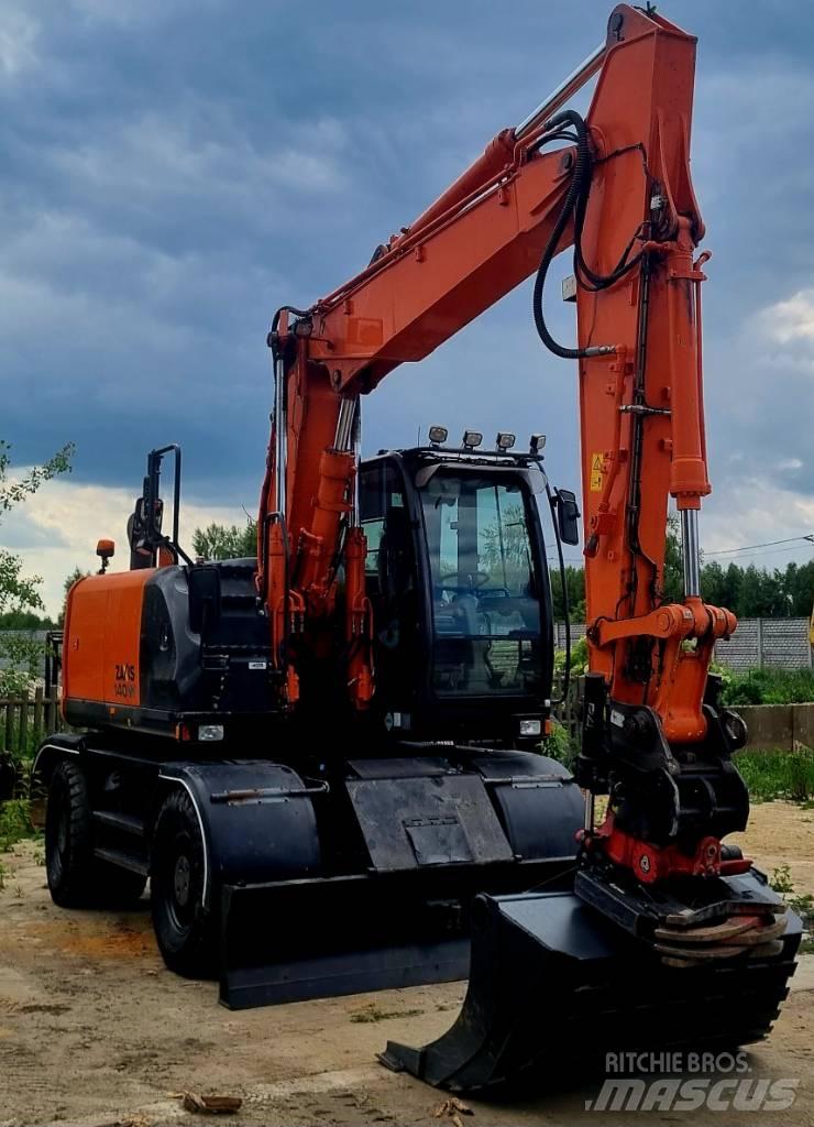 Hitachi 140W Escavadoras de rodas