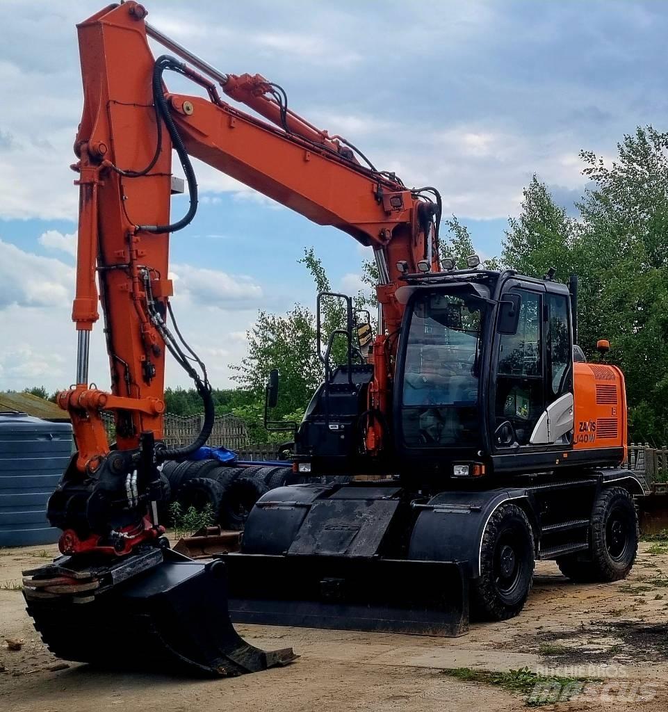 Hitachi 140W Escavadoras de rodas