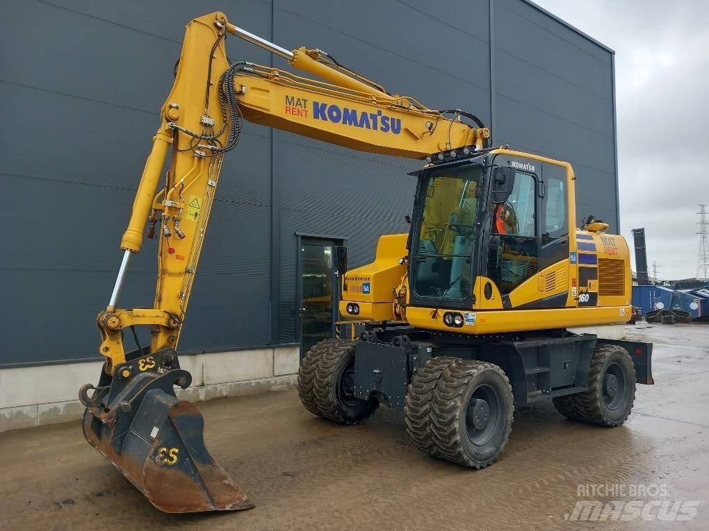 Komatsu PW180-11E0 Escavadoras de rodas