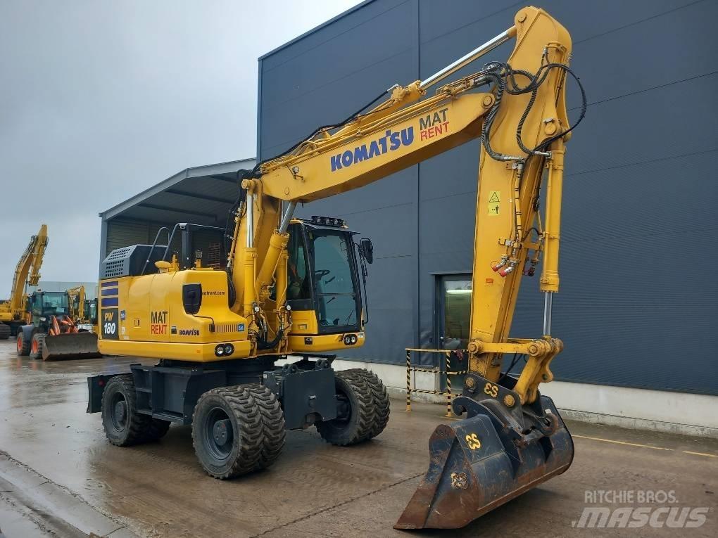 Komatsu PW180-11E0 Escavadoras de rodas