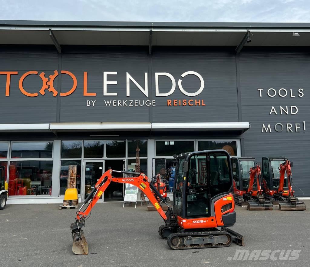 Kubota KX 018-4 Miniescavadeiras