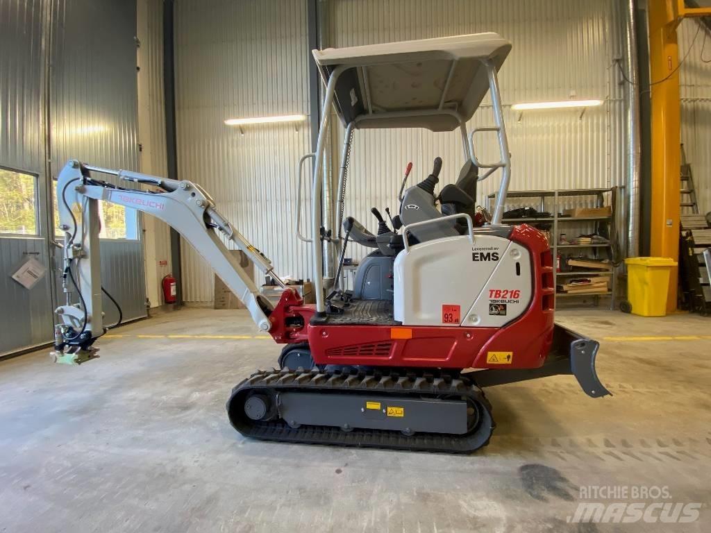Takeuchi TB 216 A Miniescavadeiras