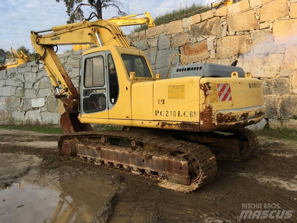 Komatsu PC210LC-6K Escavadeiras de esteiras