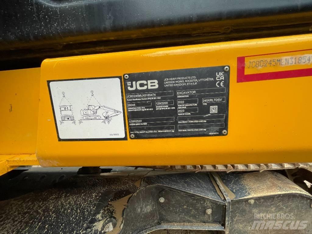 JCB 245 XR Escavadeiras de esteiras