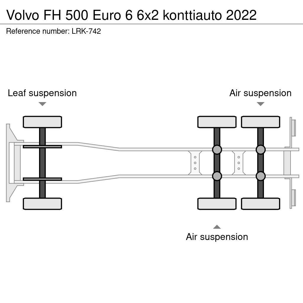Volvo FH Camiões caixa desmontável com elevador de cabo